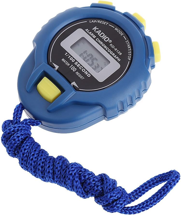 Handheld digital stopwatch