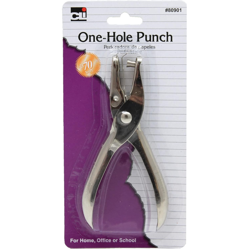 1/4 inch one-hole hand punch