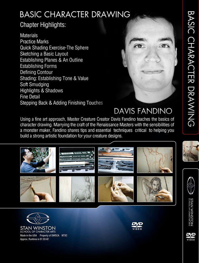 Basic Character Drawing (Stan Winston School DVD)