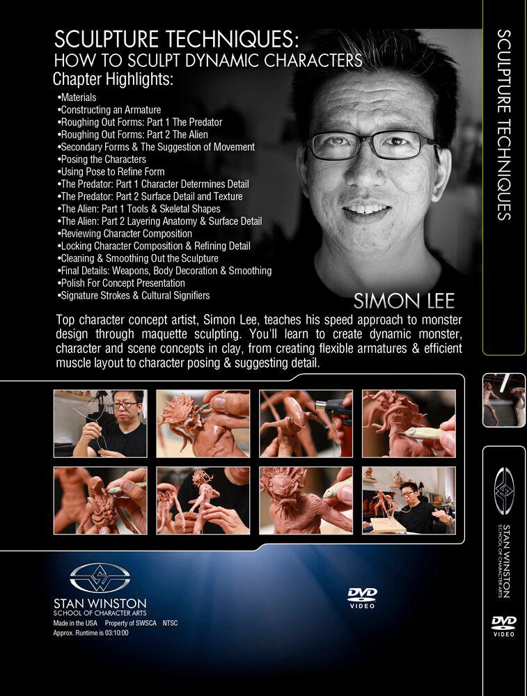 How to Sculpt Dynamic Characters (Stan Winston School DVD)