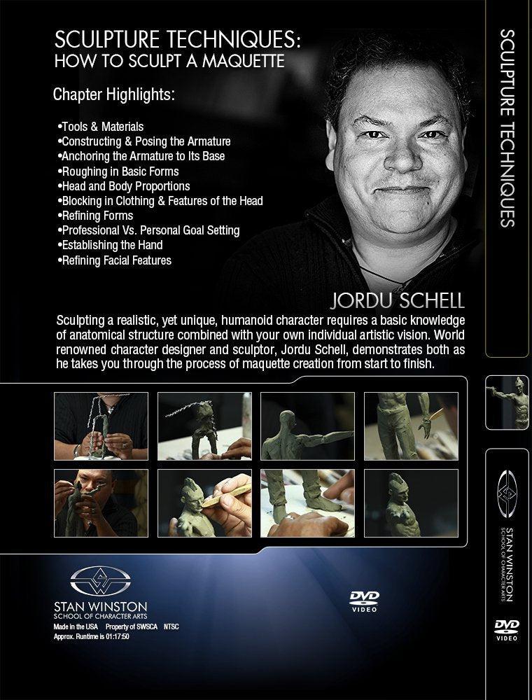 How to Sculpt a Humanoid Maquette with Jordu Schell (Stan Winston School DVD)