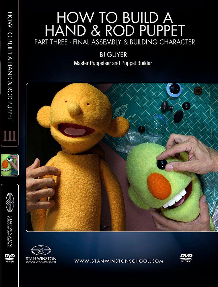 How to Build a Hand & Rod Puppet with BJ Guyer (Stan Winston School DVD)