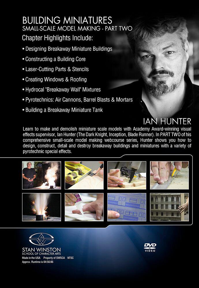 Building Miniatures: Small-Scale Model Making with Ian Hunter (Stan Winston School DVD)