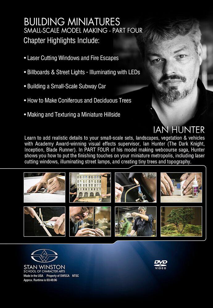 Building Miniatures: Small-Scale Model Making with Ian Hunter (Stan Winston School DVD)