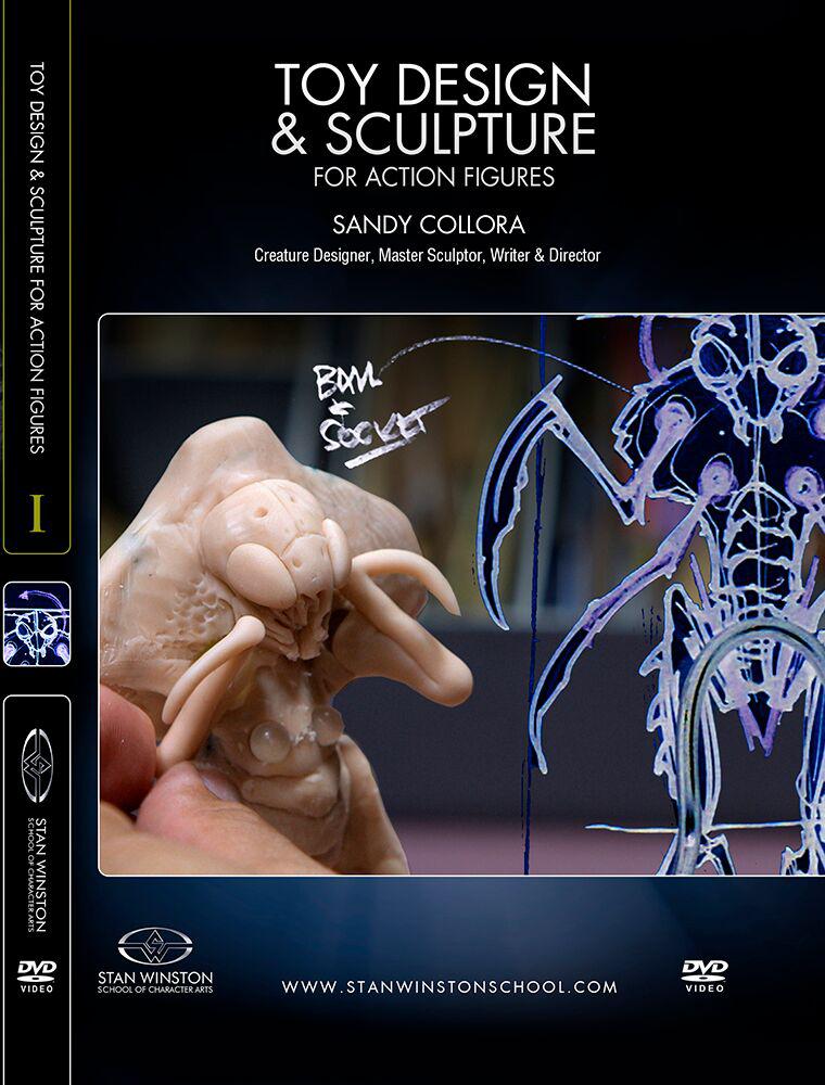 Toy Design & Sculpture for Action Figures with Sandy Collora (Stan Winston School DVD)