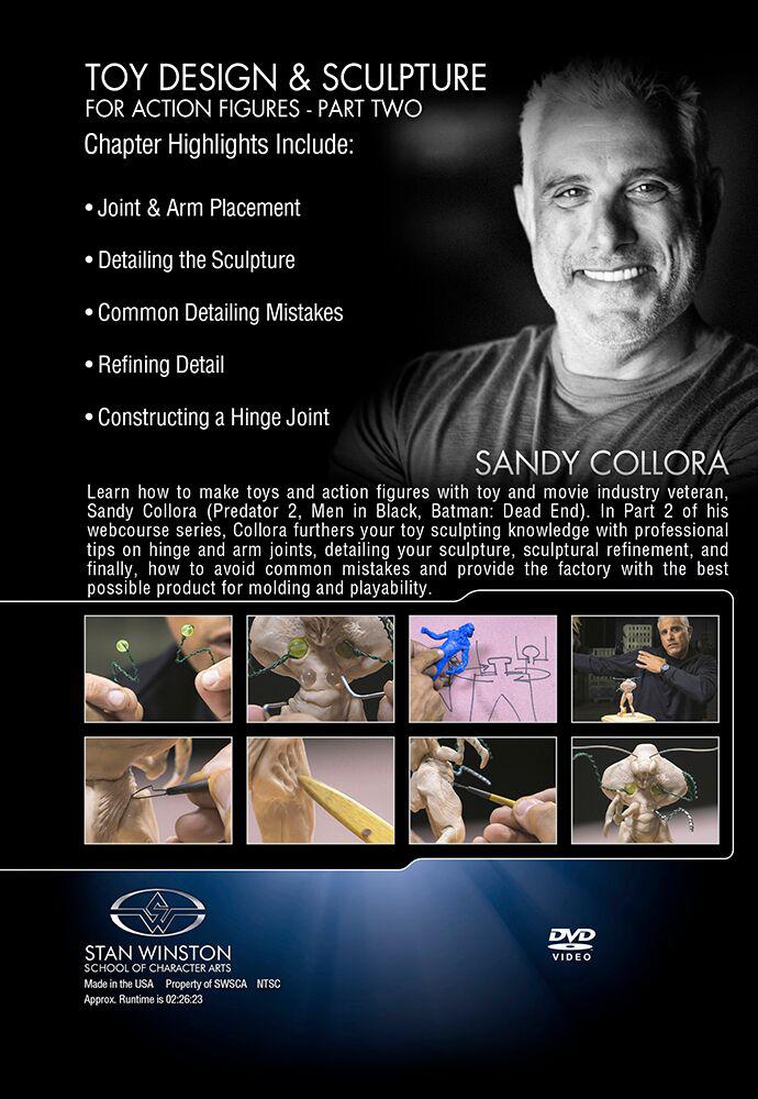 Toy Design & Sculpture for Action Figures with Sandy Collora (Stan Winston School DVD)