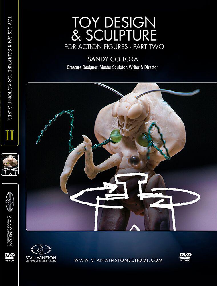 Toy Design & Sculpture for Action Figures with Sandy Collora (Stan Winston School DVD)