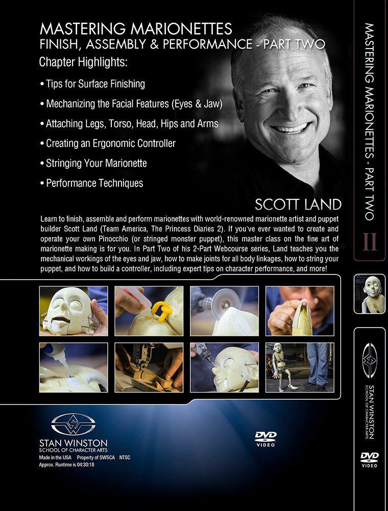 Mastering Marionettes with Scott Land (Stan Winston School DVD)