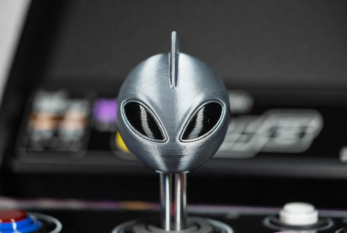 WigSticks Grey Visitor joystick topper — concept render