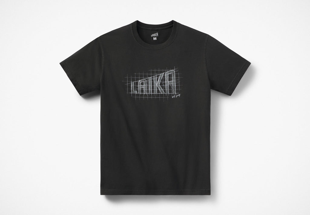 LAIKA sketch logo official t-shirt