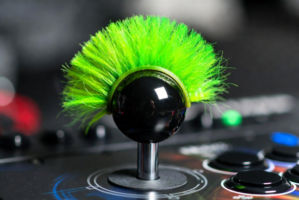 WigSticks Classic Mohawk joystick topper — concept render