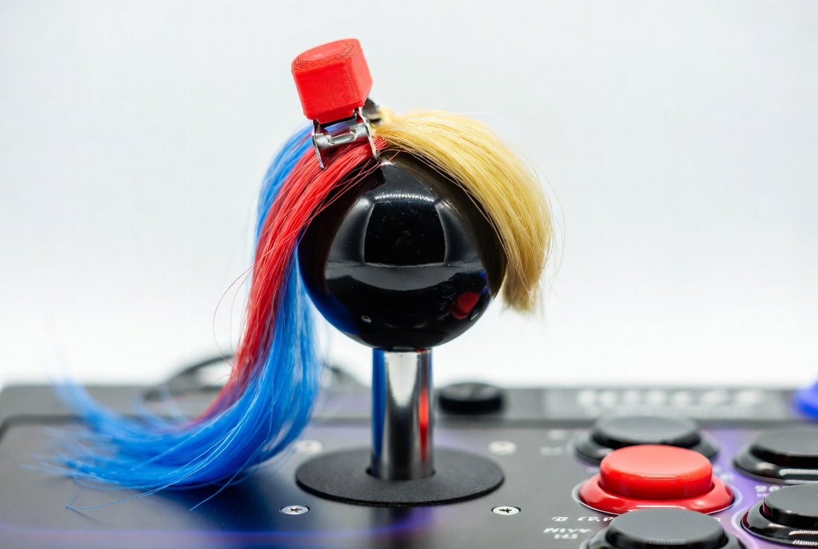 WigSticks Ponytail joystick topper — concept render