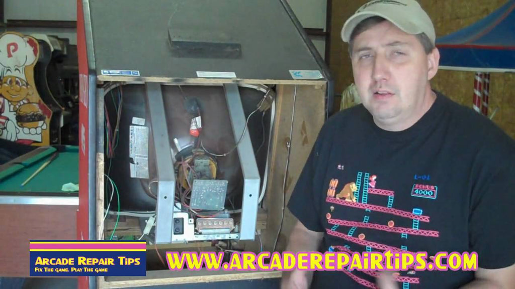 Arcade Repair Tips: adjusting an arcade monitor (Volume 2)
