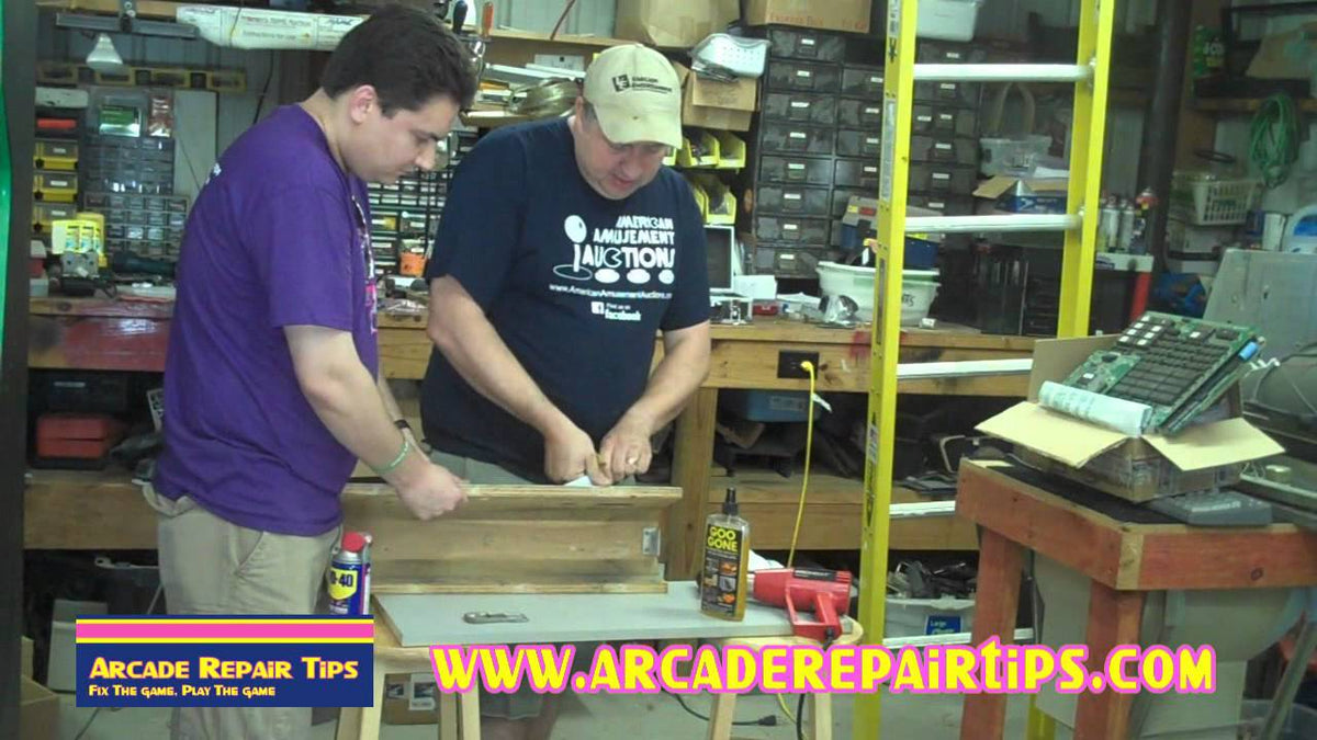 Arcade Repair Tips: replacing a control panel overlay (Volume 4)