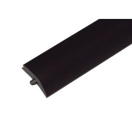 Black 3/4 inch arcade T-molding