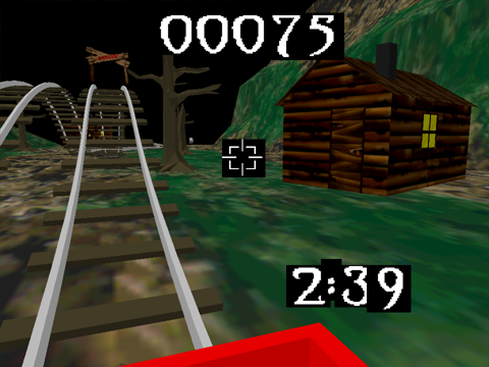 Ghost Train running in MallVR
