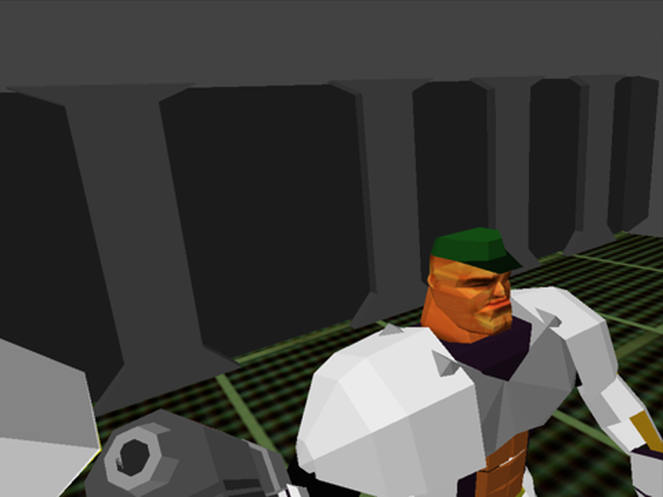 Zone Hunter running in MallVR