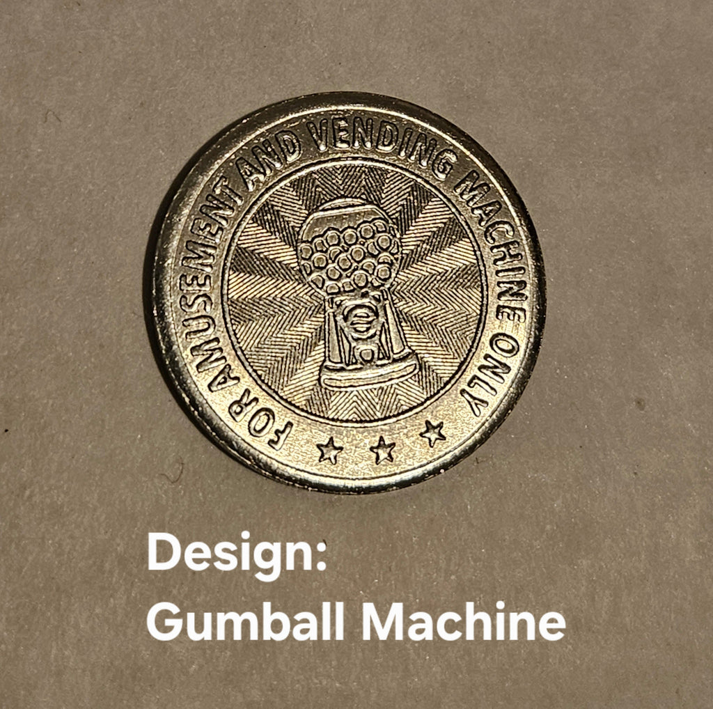 26mm Vending Tokens – (50-Pack)
